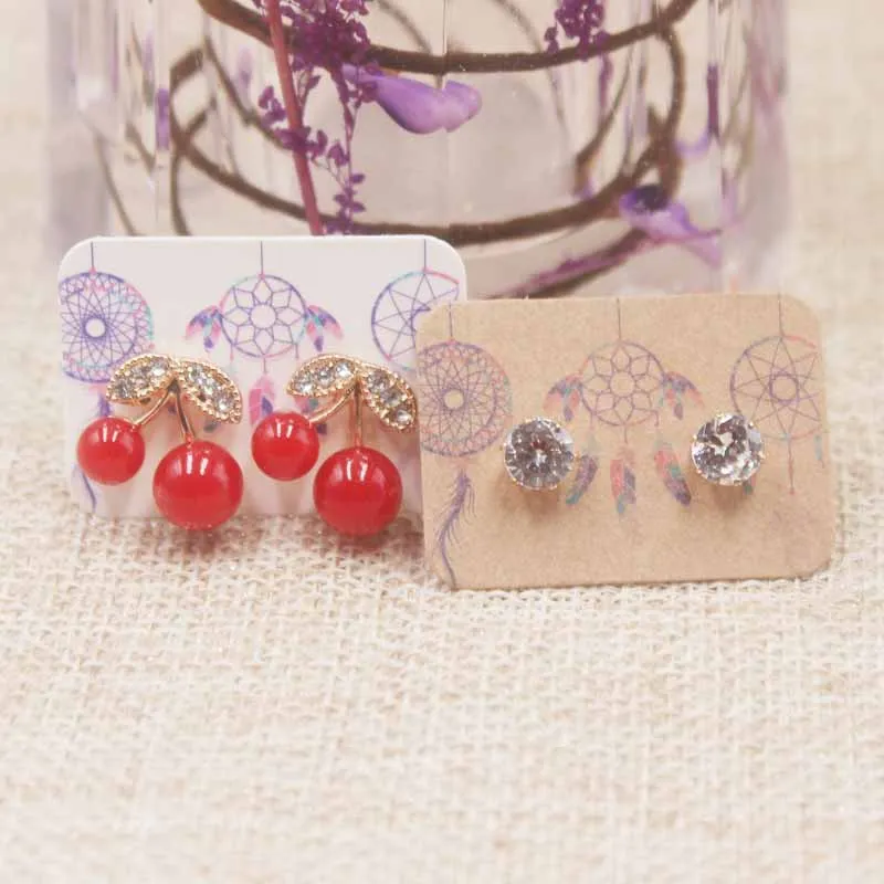 Новое поступление Стиль 3 5*2 5 см белый и крафт бумаги 300GSM бумажная шкатулка для