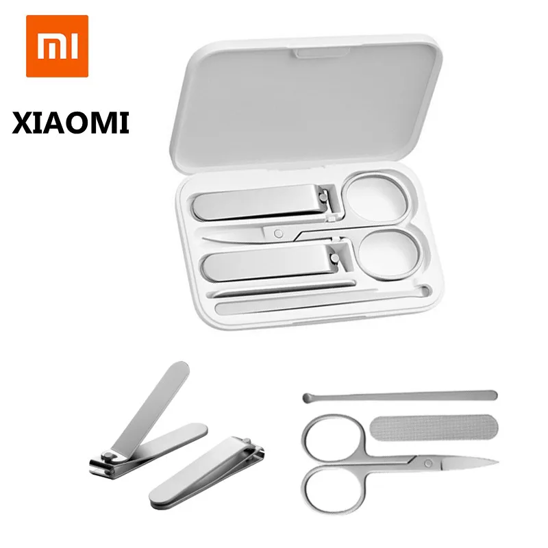 Ножницы для ногтей Xiaomi Mijia набор стрижки маникюрный педикюр инструмент на ногах 5