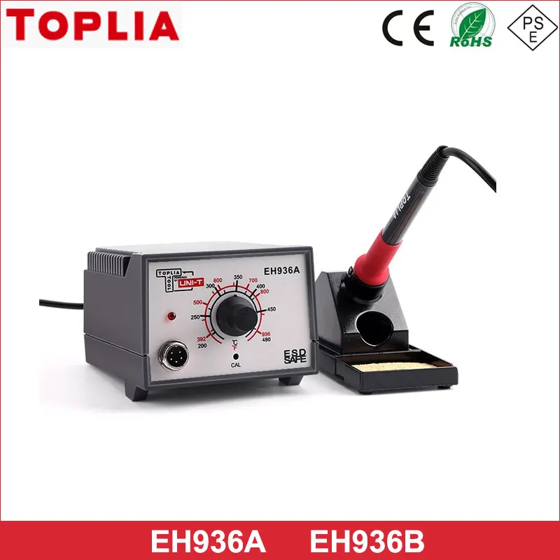 

TOPLIA EH936A/B паяльная станция с цифровым дисплеем, Интеллектуальный Регулируемый набор инструментов для сварки и ремонта, пайка с постоянной т...