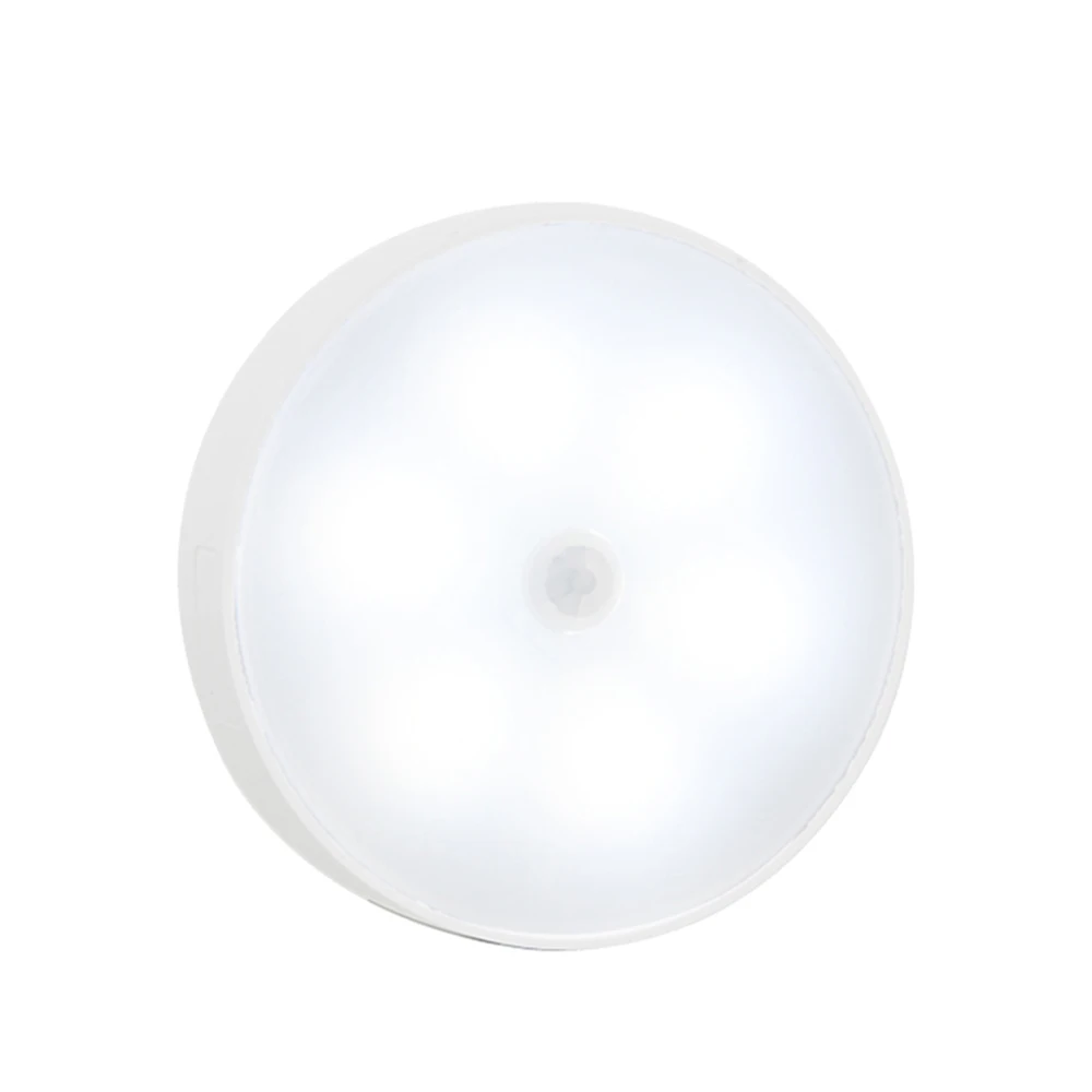 

Motion Sensor Wireless Night Lights Bedroom Decor Lamp LED Kitchen Cabinet Light Staircase Closet Room Aisle Lighting Wall Lamp