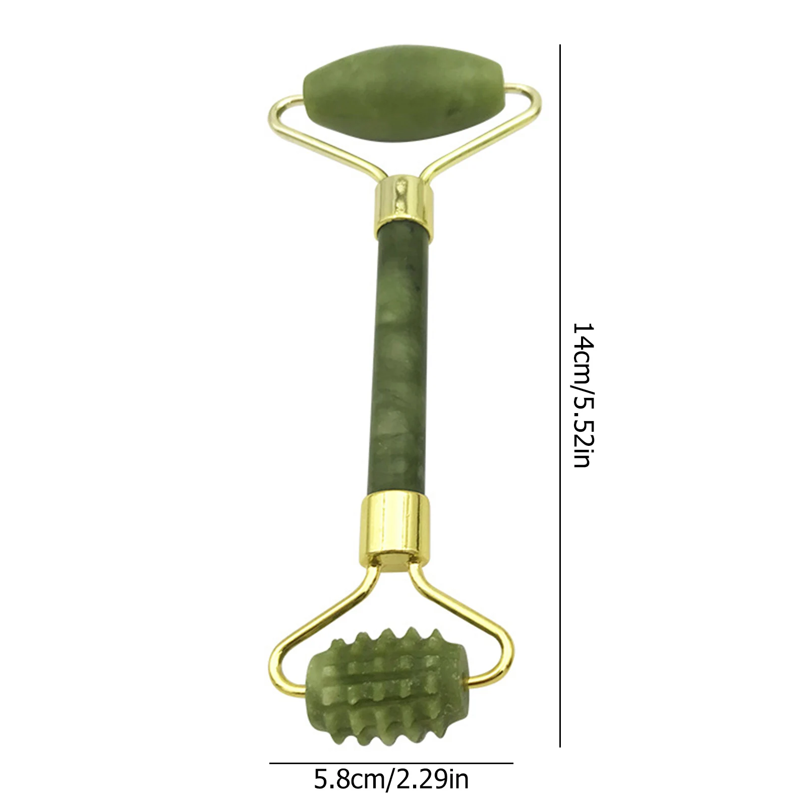 

Jade Stone Facial Massage Roller For Face Natural Massager Thin Lift Beauty Slimming Tools Roller For Chin Neck Skin Care Tools
