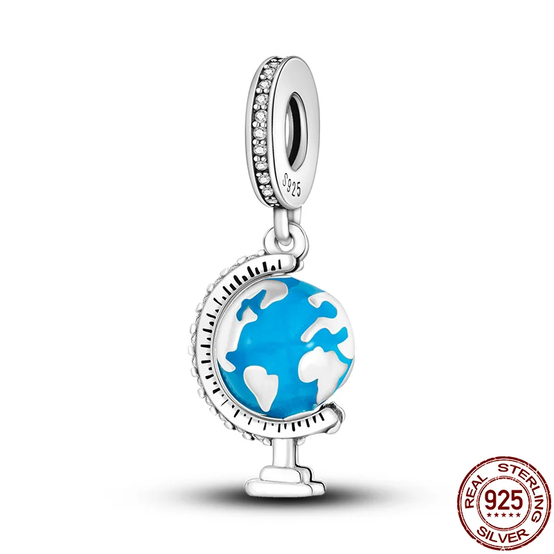 

Горячие Новые товары 2021 поступление 100% настоящий серебряный цвет шары подвесные бусины подходят для оригинального 3 мм браслета DIY ювелирны...