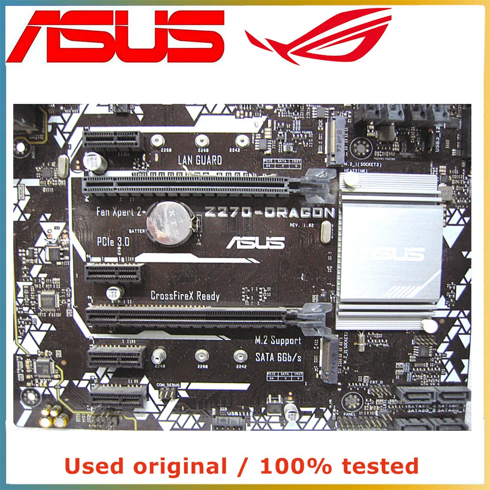 Для процессора Intel Z270 LGA 1151 для материнской платы ASUS компьютерная розетка LGA1151 DDR4