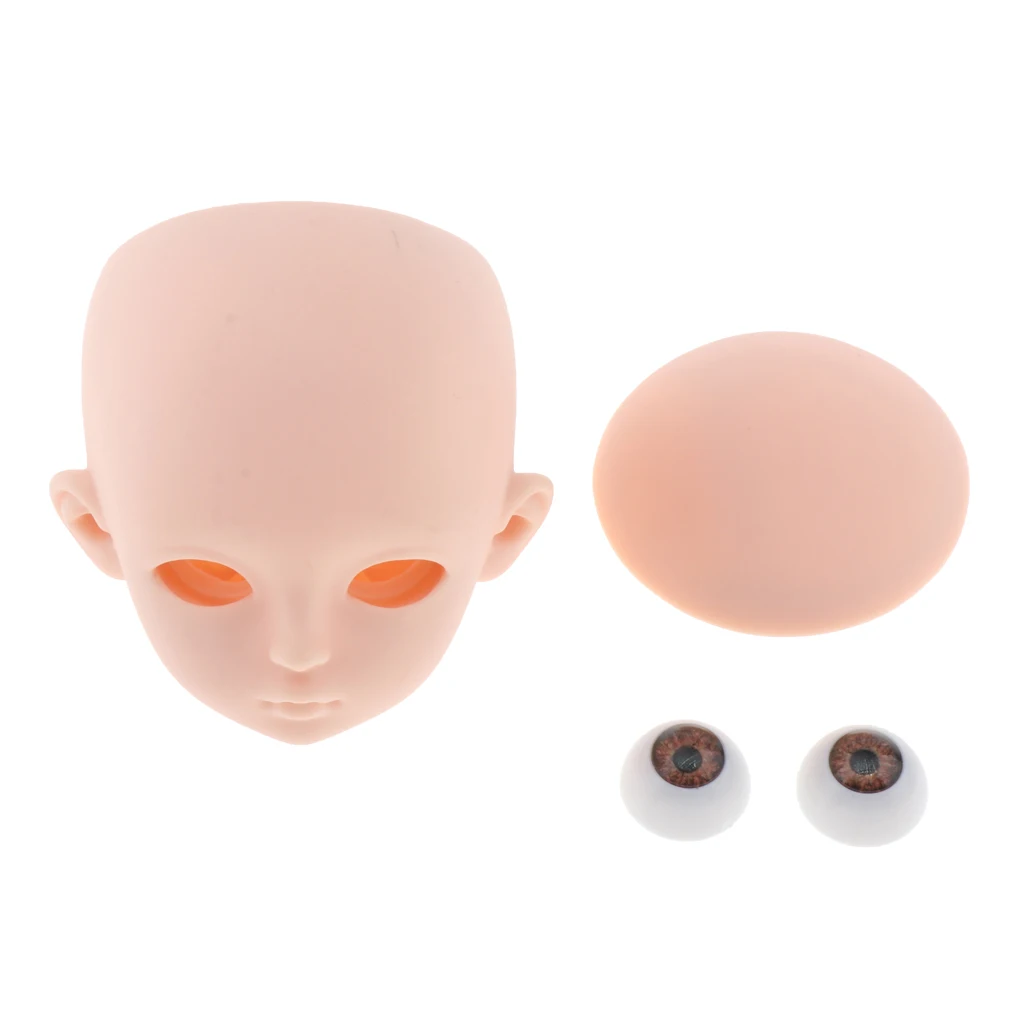 1/3 BJD форма для лица с 3D глазами запасные части тела куклы накладные ресницы