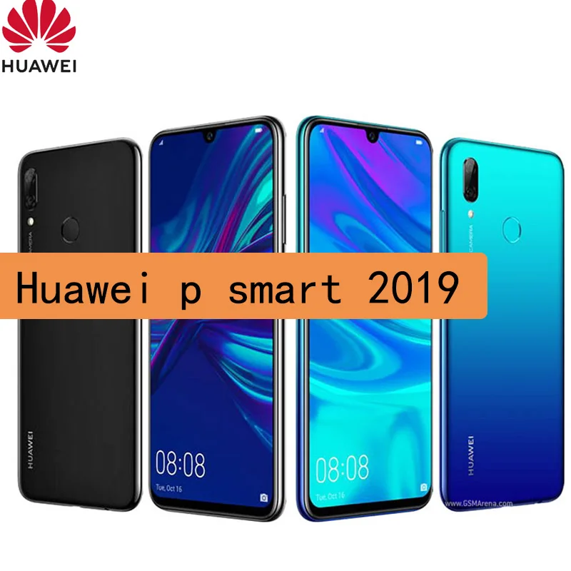 

Global Firmware Original Celular Huawei P Smart 2019 Smartphone Android Kirin 710 6.21 Inches 1080 X 2340 Pixels Mobile Phone