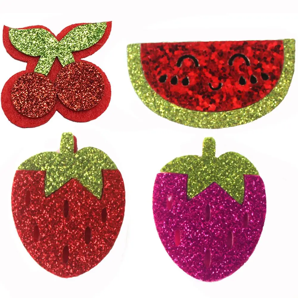 40 шт блеск арбуз фетровая аппликация набор сделай сам для с героями мультфильма
