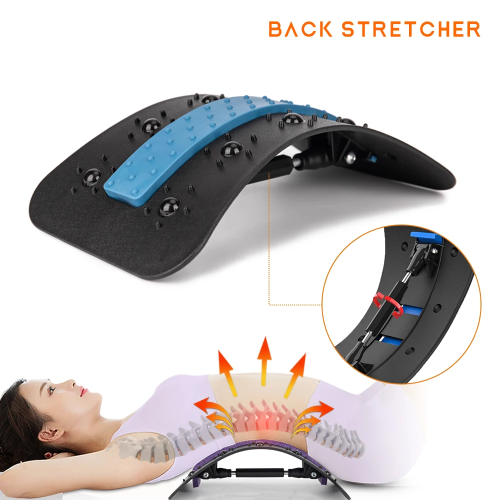 Магнитный корректор для спины массажный аппарат растяжки шеи и Шейная подушка
