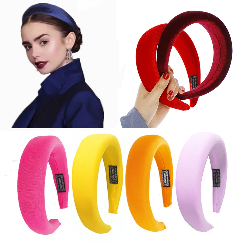 Thick Sponge Velvet Hairbands Headbands For Women Girls Head Bands Hairband Hair Hoop Sweet |