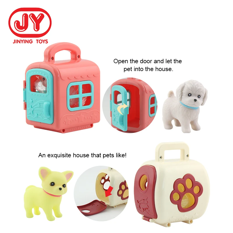 Детские игрушки милая глухая коробка для домашних животных модель кукла подарок