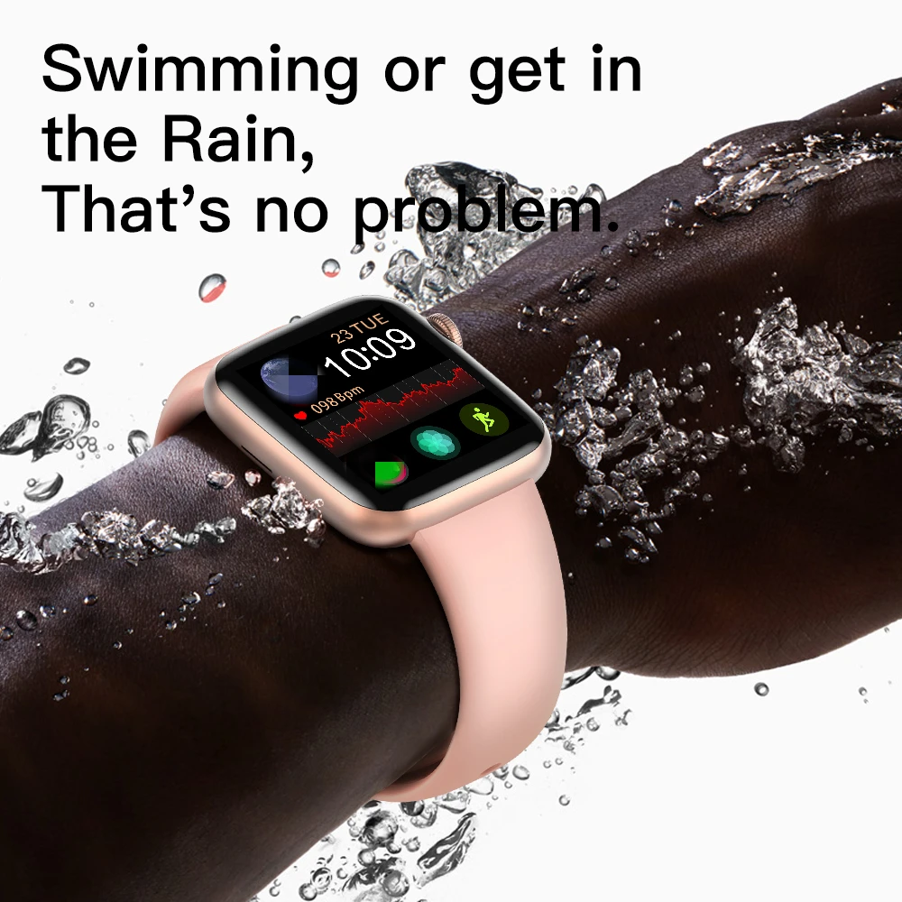 Смарт часы FocuSmart W35 IP68 Водонепроницаемые ЭКГ монитор сердечного ритма Bluetooth