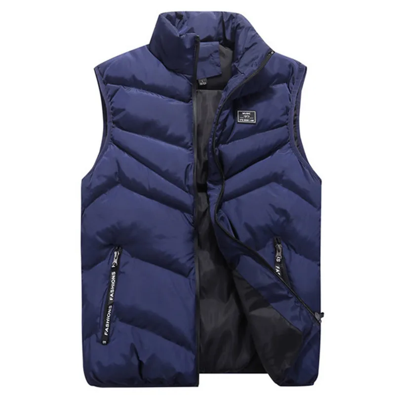 

High Quality 86%cotton Vest Men Pop Stylish Warm Sleeveless Vest Jacket Men Slim Fit Vest VogueCoats Mens Waistcoat