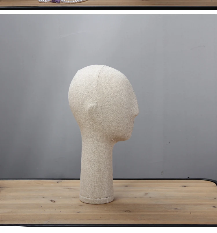 Голова манекена с тканевым покрытием для демонстрации | Дом и сад