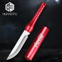 huangfu novel outdoor self defense vehicle stick knife self defense tools camping hunting survival knife military combat knife