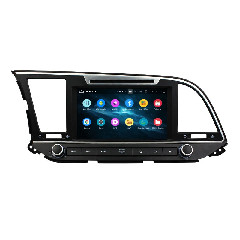 

8" Android 10.0 PX6 Car Radio For Hyundai Elantra 2016-2018 LHD DVD Audio 6 Core Stereo Navigation 4G+64G Multimedia Player DSP