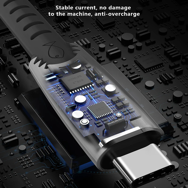Кабель USB Type-C для быстрой зарядки 3 А 1 м 2 | Мобильные телефоны и аксессуары