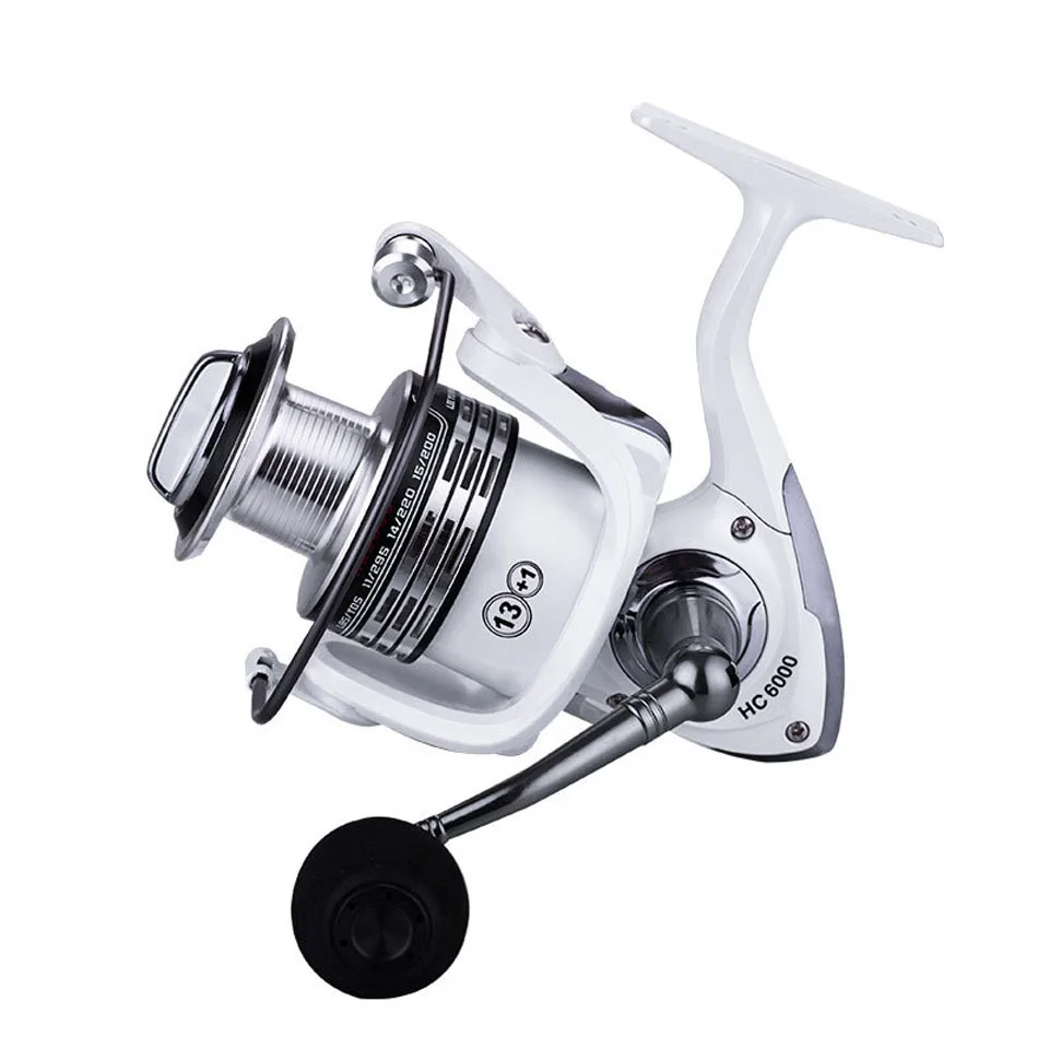 

Mini HC 1000-7000 Series Fishing Reel 13+1 Ball Bearings Stainless Steel Bait Casting Fishing Reels Fishing Tackle Accessories