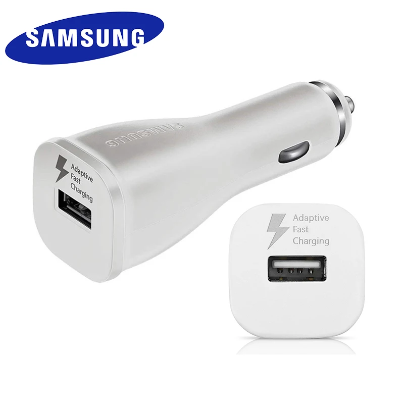 Автомобильное зарядное устройство SAMSUNG Galaxy S10 S9 S8 plus быстрая зарядка USB 1 порт для