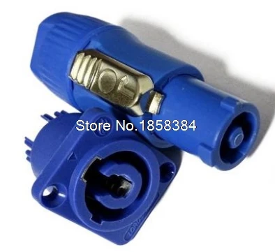 10 комплектов = 5 синий + серый PowerCON тип A NAC3FCA NAC3MPA-1 Шасси Панель проводов разъем |