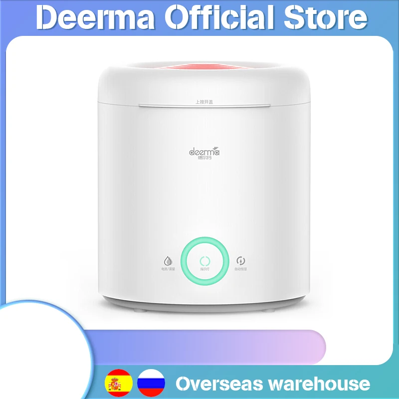 

Deerma DEM-F301 Humidifier Aromatherapy Touch Screen Household Oil Diffuser Cold Fog Silent Humidifier for Home