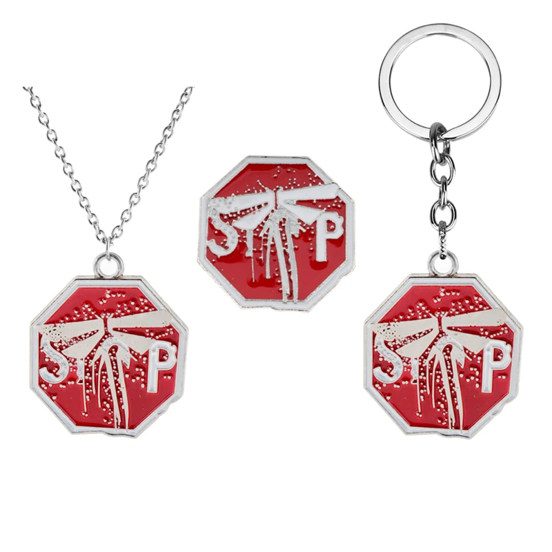 

Anime Game The Last of Us Part II 2 Firefly Logo 3D Enamel Metal Brooches Badges Lapel Pins For Women Men Fans Jewelry Gift