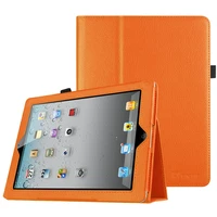 cover for ipad 4 case model a1458 a1459 a1460 slim folding stand flip case pu leather