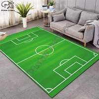 water fire 3d football larger mat flannel velvet memory soft rug play game mats baby craming bed area rugs parlor decor 005