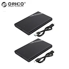 ORICO 2,5 дюймов HDD чехол SATA USB 3,0 5 Гбитс 4 ТБ жесткий диск SSD корпус Поддержка UASP HD внешний жесткий диск Box для детей в возрасте от 7 9,5 мм жесткий диск коробка