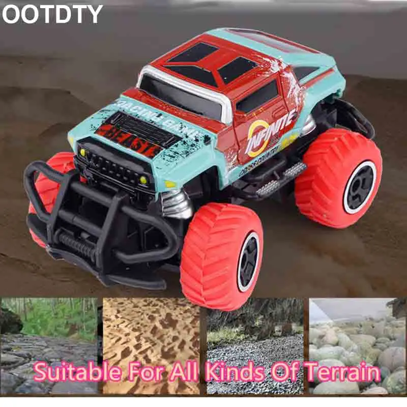 

Motors Drive High Speed Racing Kids Boys Children Remote Control Car Model Dirt Bike Vehicle 2.4G Monster Trucks RC Electric Toy