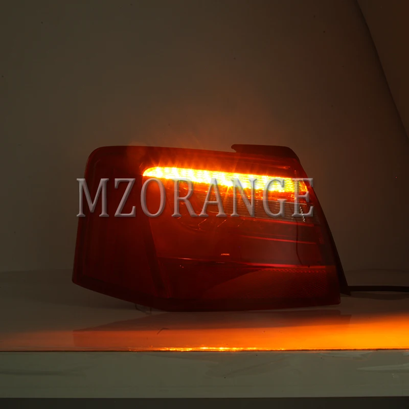 MZORANGE Tail светильник для Audi A6 C7 2012 2013 Красный светодиодный ВНУТРЕННИЙ Задний светильник Поворотная сигнальная лампа