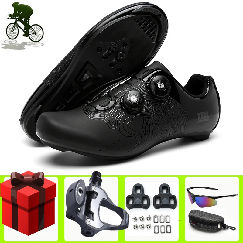 

2021Road Cycling Shoes Men Outdoor Sports Bicycle Shoes Self-locking Road Bike Professional Racing Bicycle Sneakers