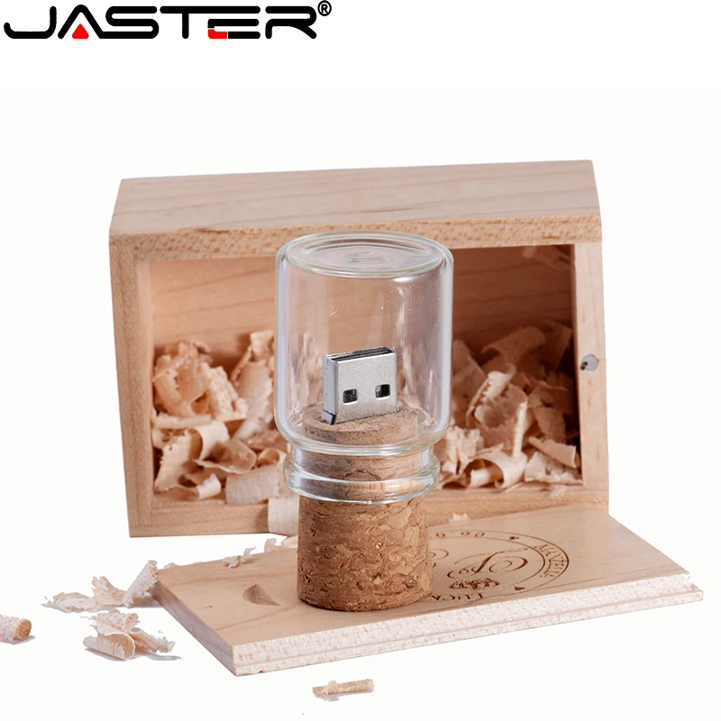 

JASTER Wish Drifting Bottle USB Flash Drives interface type 2.0 128GB pendrive 64GB 32GB 16GB 8GB 4GB Free Custom Logo Pendrive