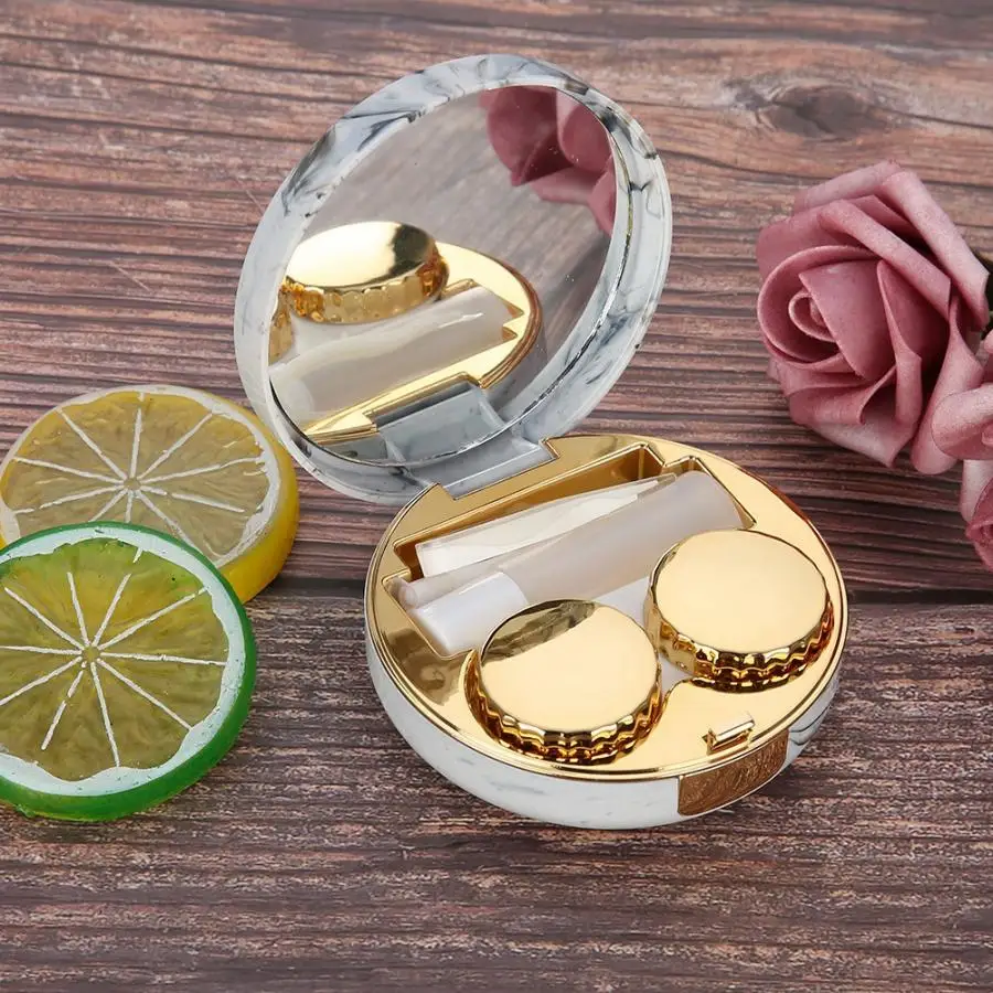 4 цвета контактные линзы чехол для замачивания коробка дорожные наборы