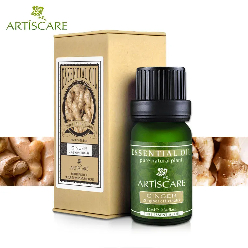 ARTISCARE 100% натуральный имбирь чистое эфирное масло 10 мл для отдыха сухожилия и