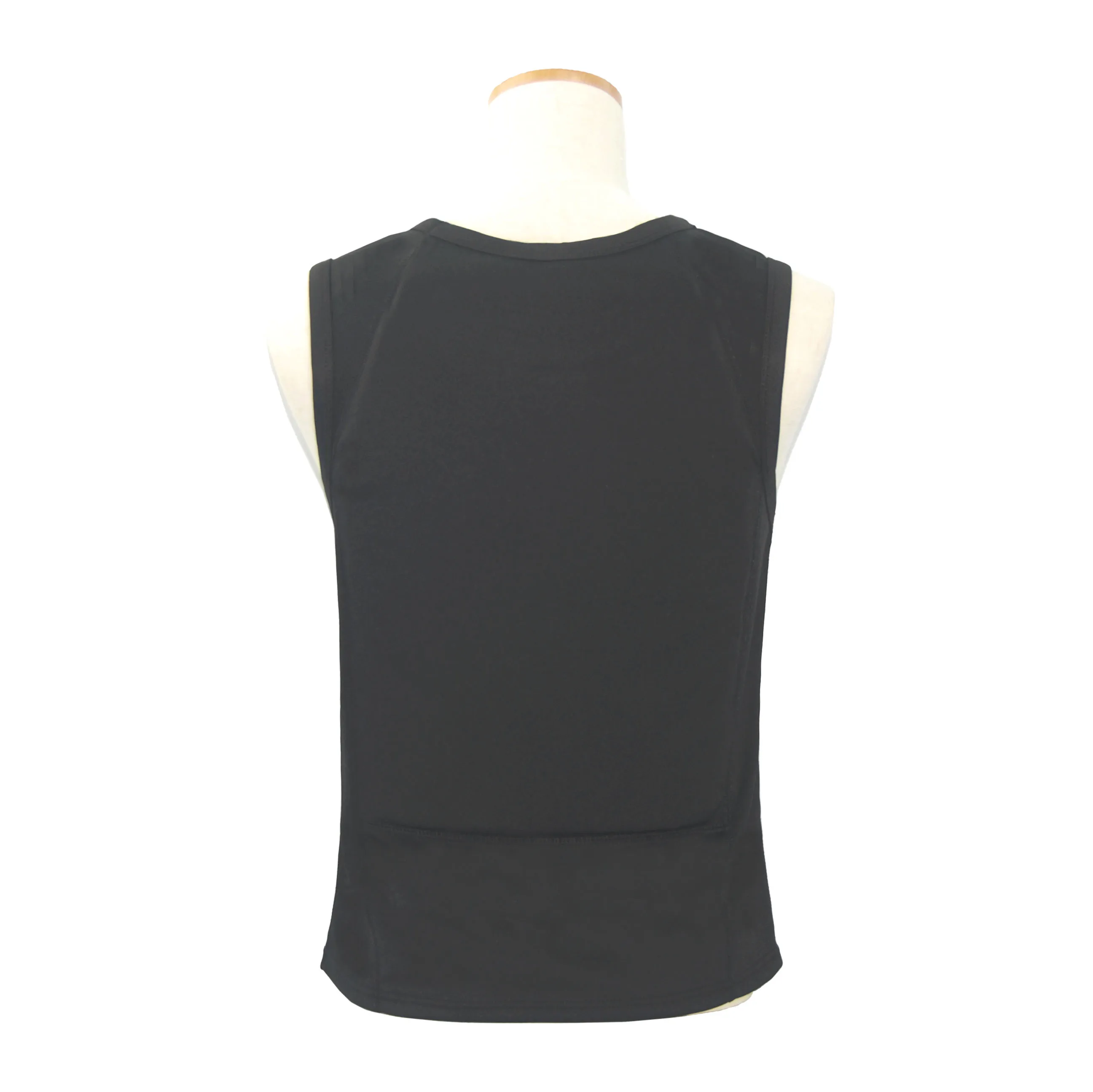 

Level IIIA Bulletproof T-shirt Lightweight Concealed Stop 9mm Para FMJ & .44 Mag. JHP Bulletproof Vest