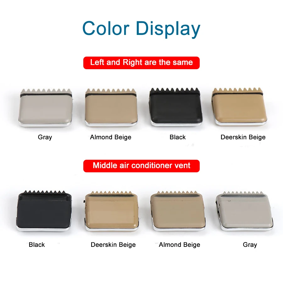 Рычаг вентиляционного отверстия для кондиционера зажим выходной карты ручка