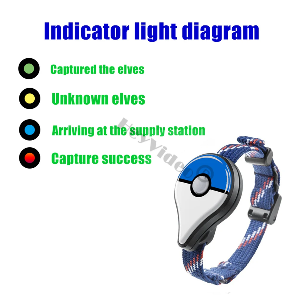 Аксессуары для Pokemon Go Plus автоматический захват браслета Bluetooth-совместимый Elves Band