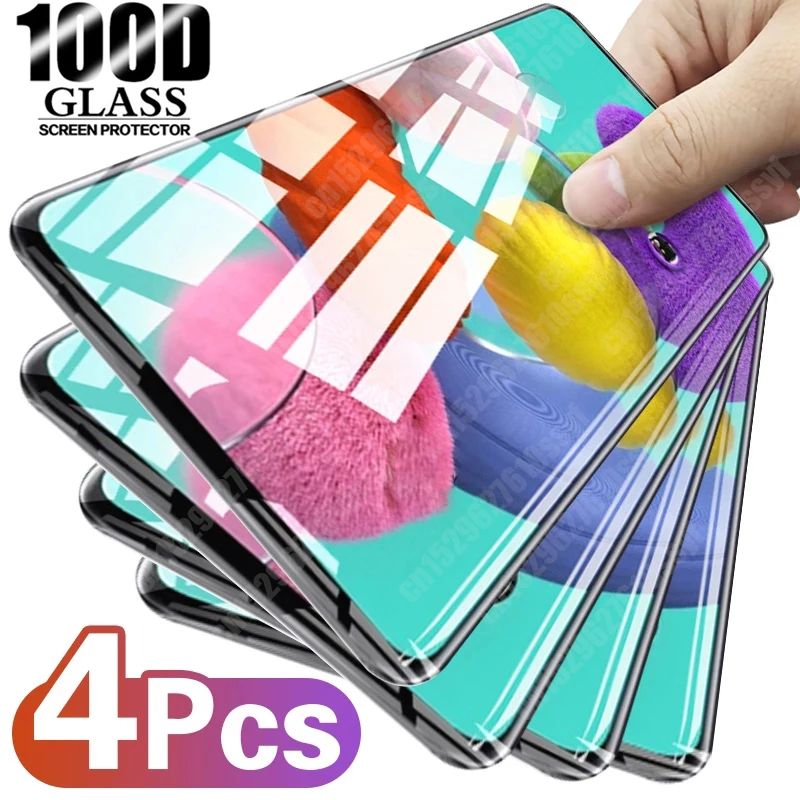 Закаленное стекло для Samsung Galaxy A51 A52 защитная пленка экрана A20E A21s A30 A31 A32 A40 A41 A50 A70 A71