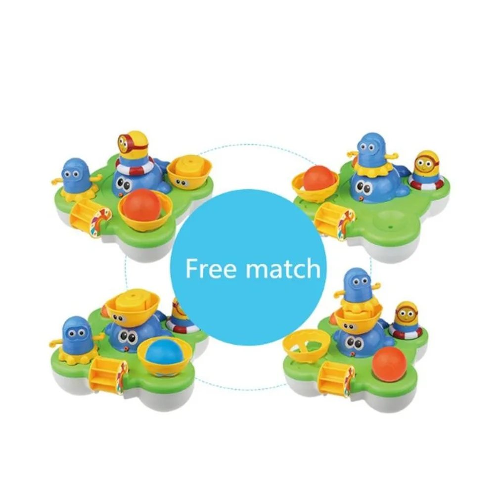 Красочные киты рай детский фонтан Игрушки для ванны душ Электрический плавающий