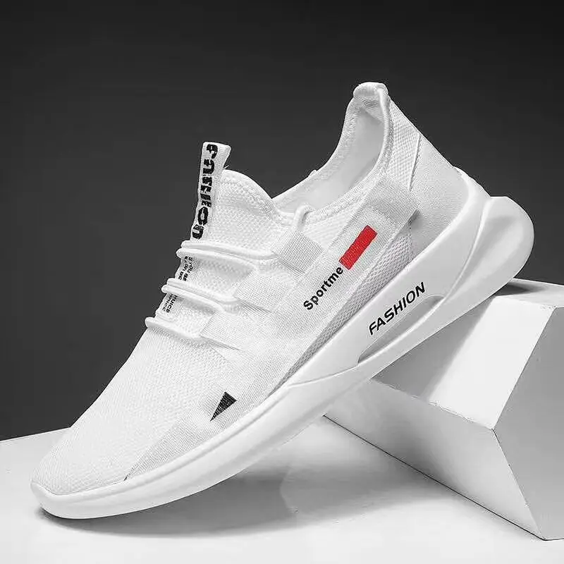 

New Sneakers Men Casual Shoes Lace-Up Breathable For White Shoes Fashion 2021 Light Mixed Colors Mens Sneakers Zapatos De Hombre
