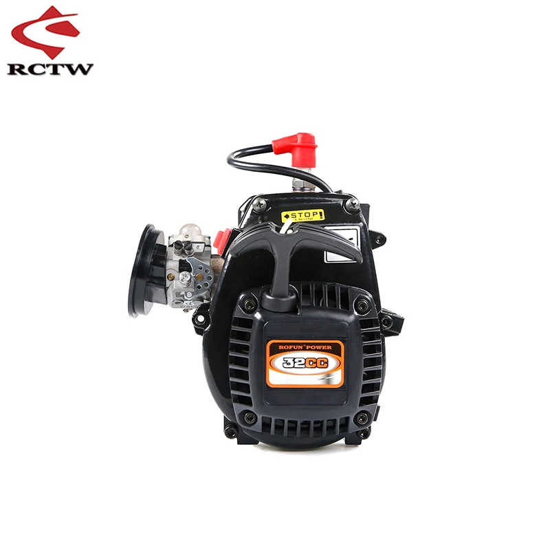 32CC 2 тактный 4 болта бензиновый двигатель для 1/5 Hpi Rofun Rovan км Baja Losi 5ive T tзапчасти