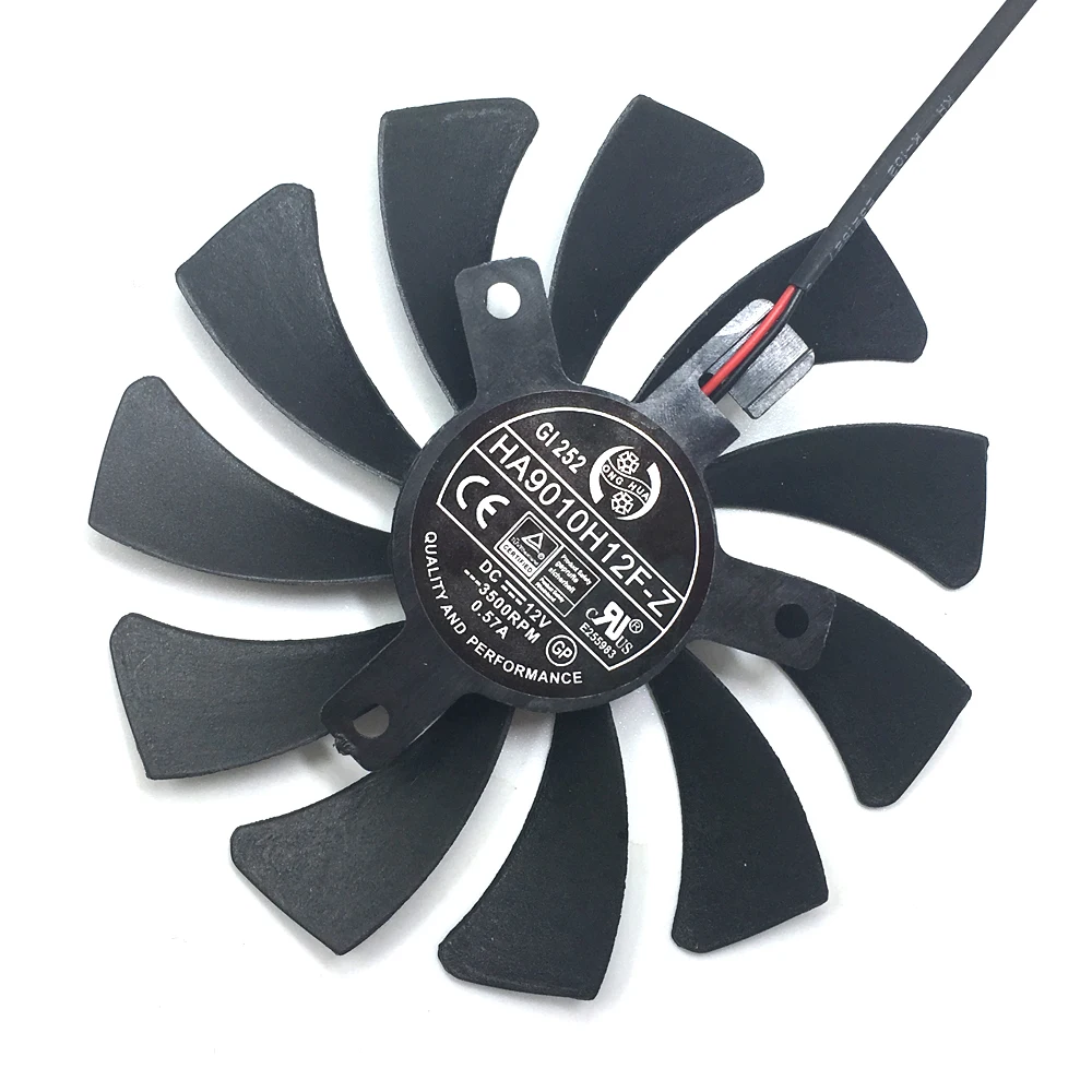 Охлаждающий вентилятор для ПК 85 мм 0 57a 2 контакта MSI Geforce GT 1030 2G OC GTX 1050Ti 4G охлаждение