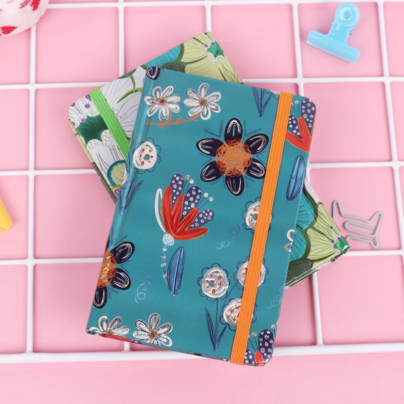 

Блокнот с бронзовым тиснением A5/A6, эластичная лента, креативный подарок для студентов, ручной блокнот, канцелярские принадлежности, офисные...