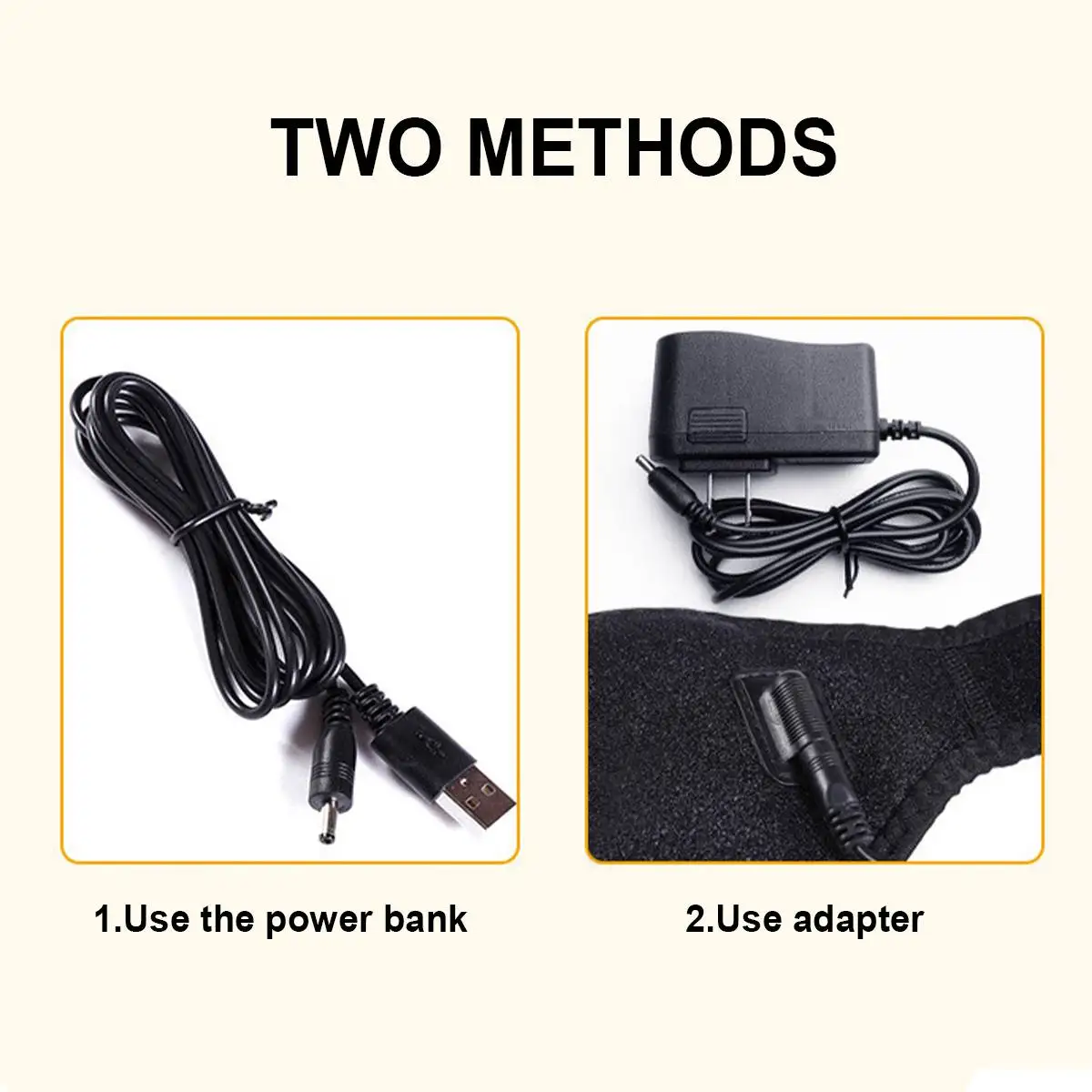 

Electric Shoulder Heating Pad Temperature Adjustable Shoulder Brace Back Support Belt Shoulder Injury Support Pain Relief