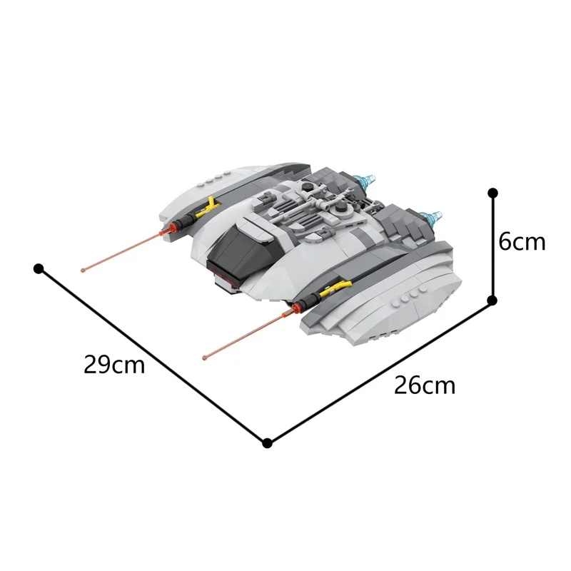 

MOC Raider 1978 Series SpaceShip Battle Ship Builidng Blocks Bricks Collection Star Space Movie Model Educational Kids Toys