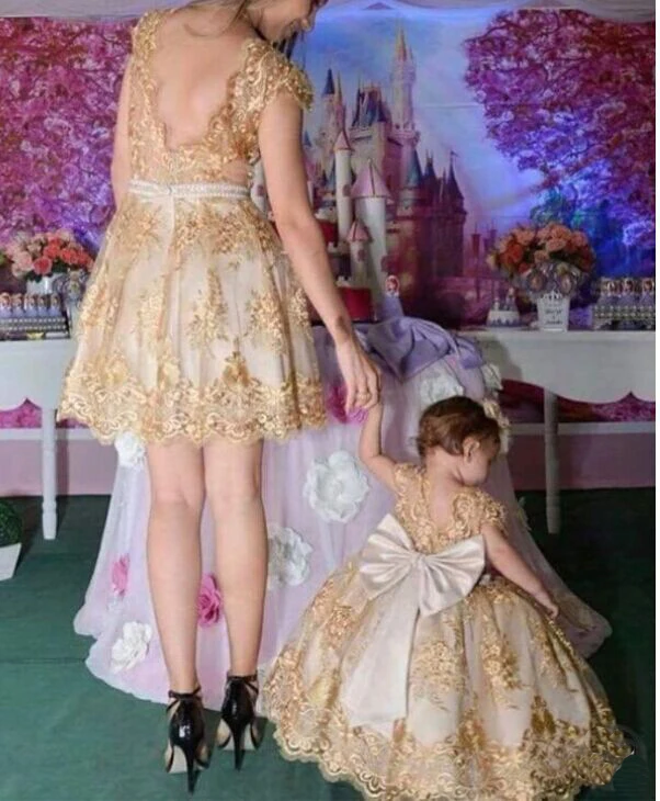 Pudcoco/От 1 до 4 лет милое платье подружки невесты с вышивкой для маленьких девочек