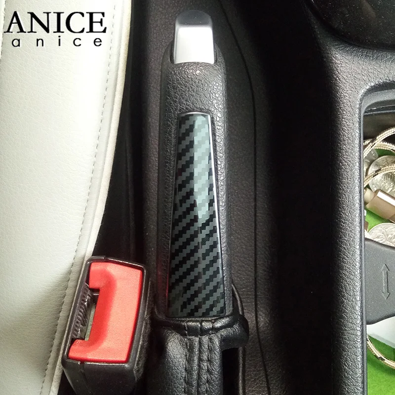 Чехол из нержавеющей стали для стояночного ручного тормоза и ручки углеродного