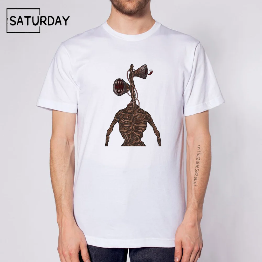 

Siren Men White Print T-shirt 2021 Fashion Cool Confortable Men's Clothes Unisex Plus Size Casual Tops Tee,Drop Shipping