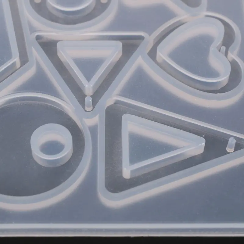 

Earring Resin Mold DIY Crafts Epoxy Resin Silicone Mold Combination Including Earring Hook/Jump Ring
