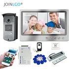 Wi-Fi IP 9-дюймовый экран, видеодомофон, система записи с приложением, удаленный просмотр, разблокировка, RFID-камера, магнитный замок, бесплатная доставка