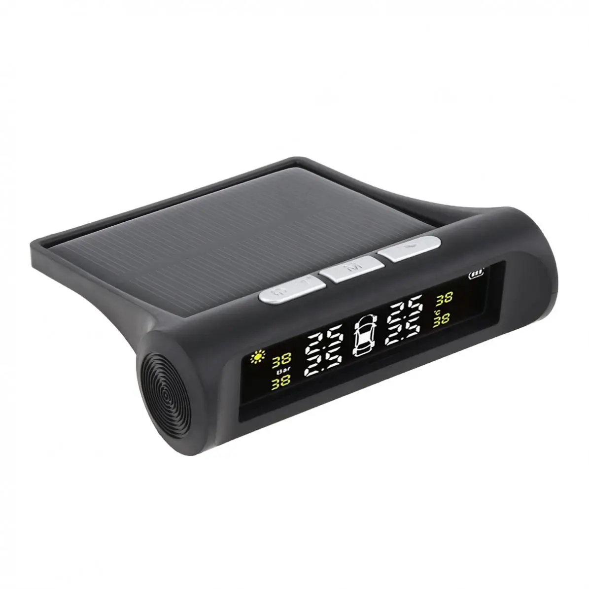 Солнечная энергия TPMS автомобильная система контроля давления в шинах Система